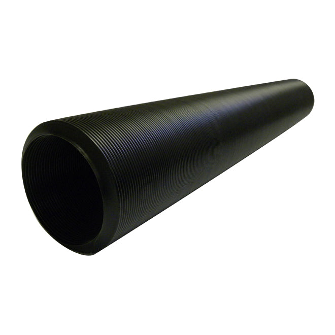 Mole-Pipe Expandable Universal Drainage Pipe - 4-in Dia x 12-ft L - Black - 1 Per Pack - Each