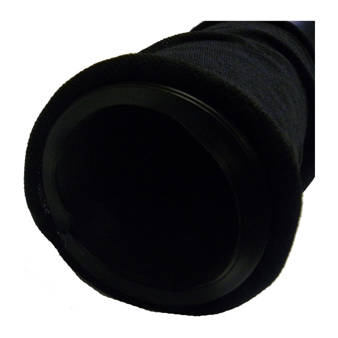 Mole-Pipe Expandable Universal Drainage Pipe With Socks - 4-in Dia x 20-ft - Flexible - Black - Each