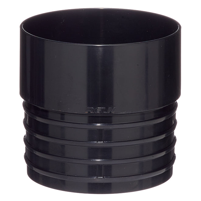 Reln Corrugated Adapter - Moulded Plastic - Black - 1 14-in H x 5 15/16-in W x 5 15/16-in D - Each