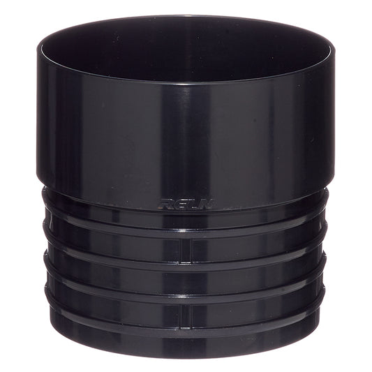 Reln Corrugated Adapter - Moulded Plastic - Black - 1 14-in H x 5 15/16-in W x 5 15/16-in D - Each