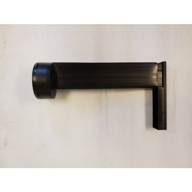 Vertical Wall Drain 1.5-in x 8-in x 14-in Black - Each