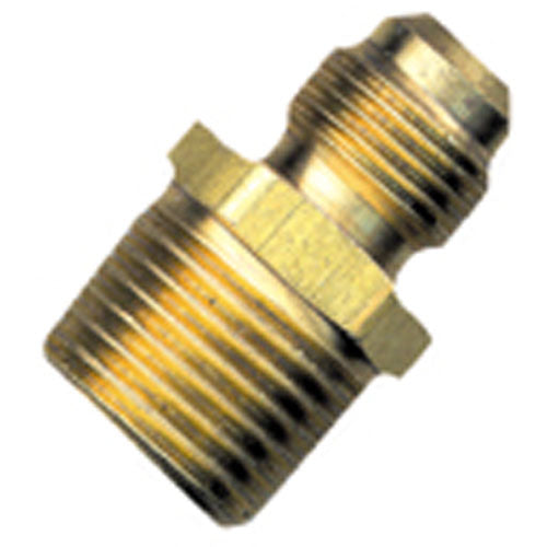 Flare Union - Brass - 3/8" x 3/8" - Flare x MIP Half - Each