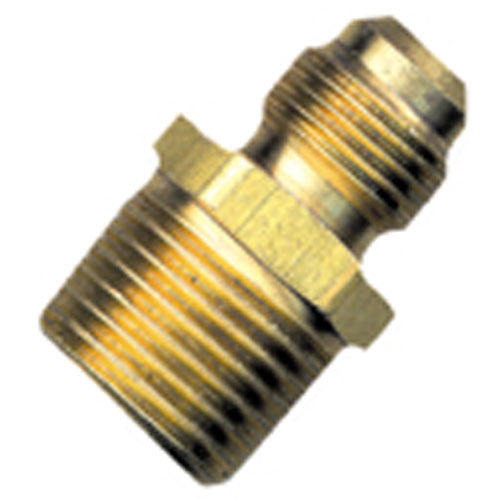 Flare Union - Brass - 3/8" x 1/2" - Flare x MIP Half - Each