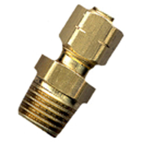 Union - Brass - 3/8" x 1/4" - Tube x MIP - Each