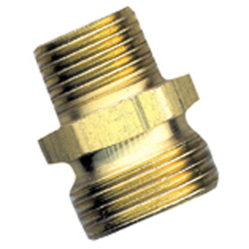 Garden Hose Fitting - 3/4" x 3/4" - Male x MIP - Each