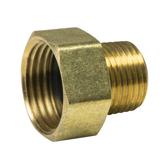 Garden Hose Fitting - 3/4" x 1/2" - Female x MIP - Each