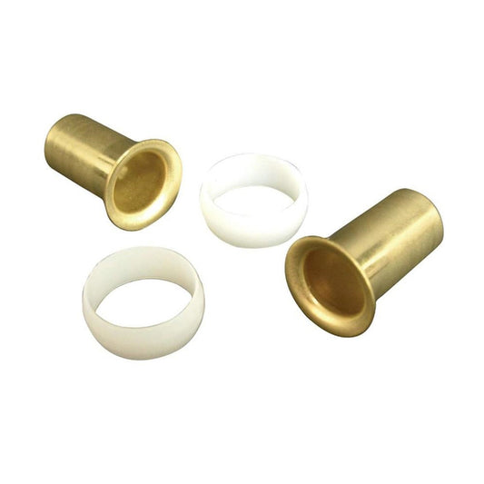 Compression Sleeve with Brass Insert - 3/8" - 2/Pack - Each