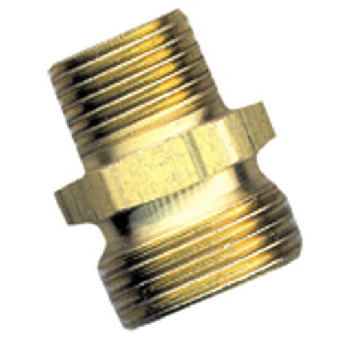 Hose Connector - Brass - 3/4" x 1/2" - Male x MIP - Each