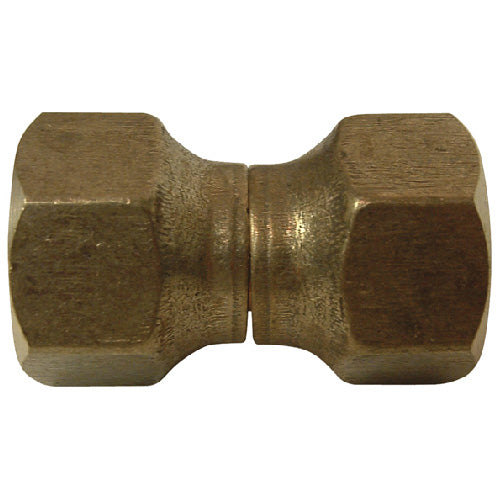 Flare Swivel - Brass - 3/8" x 3/8" - Flare x Flare - Each