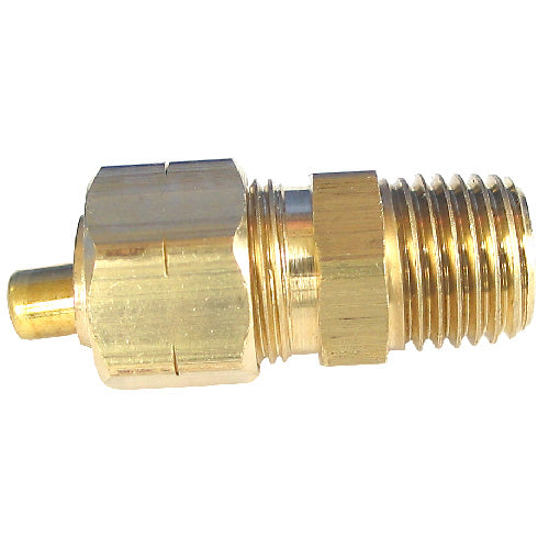 Union - Brass - 1/4" x 3/8" - Tube x MIP - Each