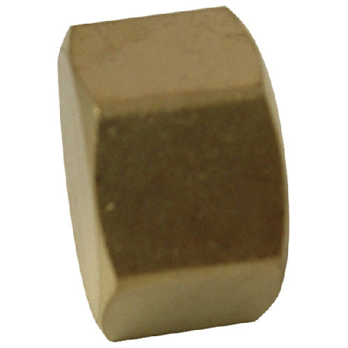 Compression Cap - Brass - 3/8" - Each