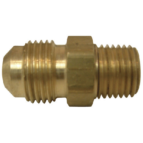 Flare Union - Brass - 3/8" x 1/4" - Flare x MIP Half - Each