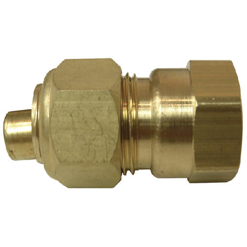 Sioux Chief Adapter Ander-Lign - Tube x FIP - Brass - 1/2-in dia x 3/8-in dia - Each