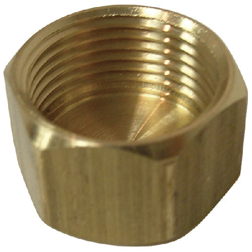 Compression Cap - Brass - 5/8" - Each