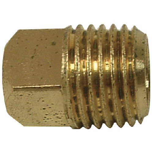 Plug - Brass - Square Head - 1/8" - MIP - Each