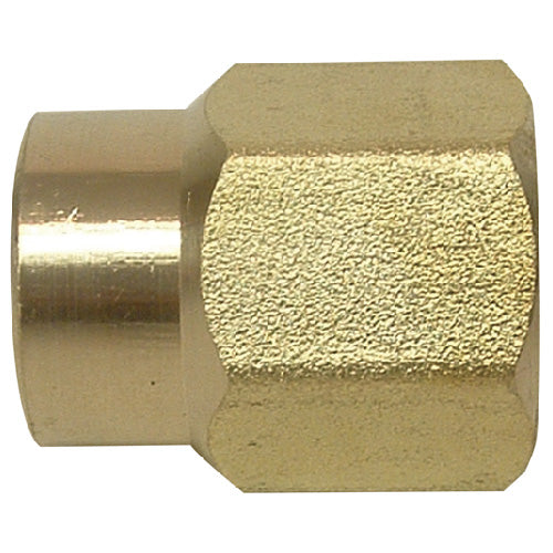 Reducer Coupling - Brass - 1/4" x 1/8" - FIP x FIP - Each