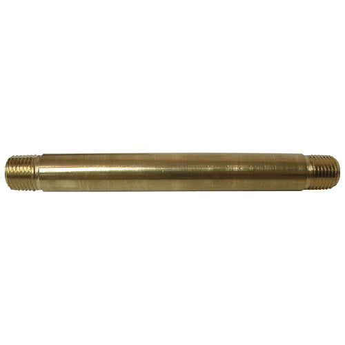 Nipple - Brass - 1/4" x 5" - MIP x MIP - Each