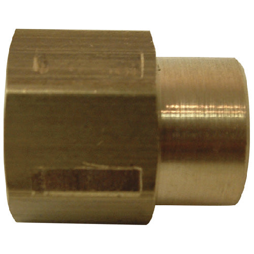 Reducer Coupling - Brass - 3/8" x 1/4" - FIP x FIP - Each