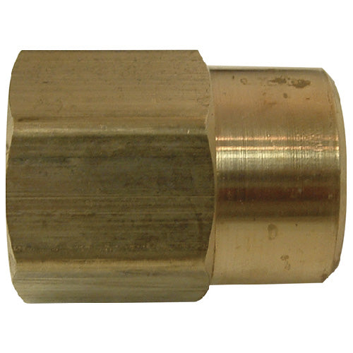 Watts 1/2-in x 1/2-in Brass Reducer Coupling - Each