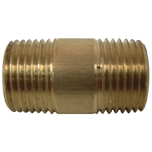 Nipple - Brass - 1/2" x 1 1/2" - MIP x MIP - Each