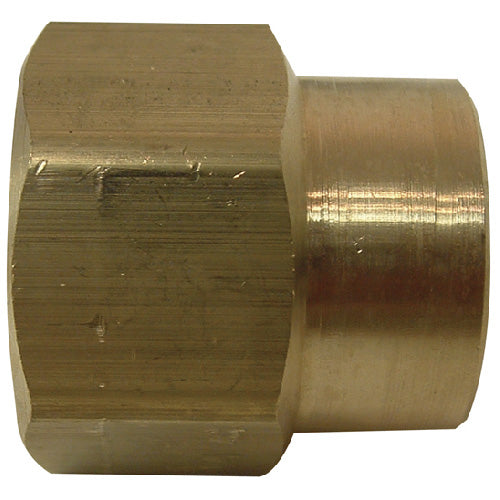 Reducer Coupling - Brass - 3/4" x 1/2" - FIP x FIP - Each