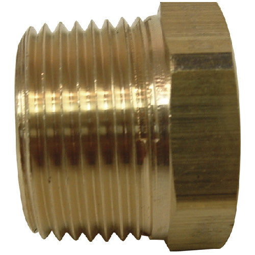 Hex Bushing - Brass - 3/4" x 1/2" - MIP x FIP - Each