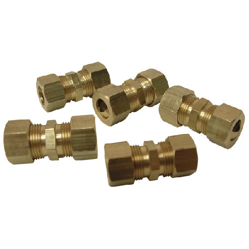 Union - Brass - 3/8" x 3/8" - Tube x Tube - Each