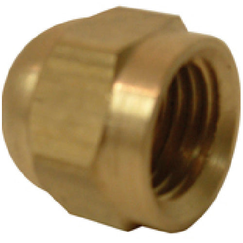 Flare Cap - Brass - 45Â° - 5/8" - Each