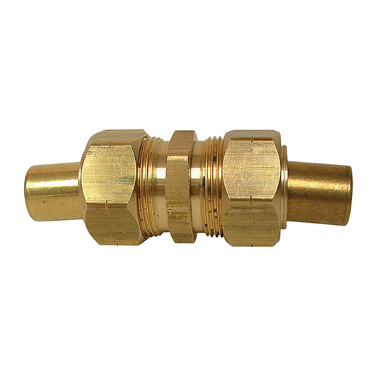 Union - Brass - 1/4" x 1/4" - Tube x Tube - Each