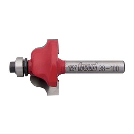 Freud Roman Ogee Router Bit - 1 1/16-in dia x 2 3/16-in L - 1/4-in Round Shank - 1/2-in Carbide Height - Each