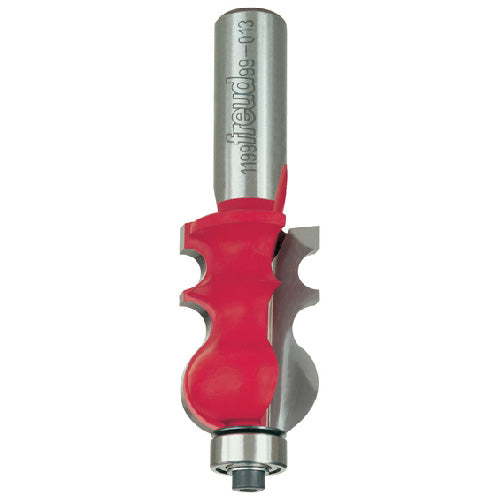 Freud Face Molding Router Bit - 15/16-in dia x 3 1/4-in L - 1 3/8-in Carbide Height - Decorative - Each