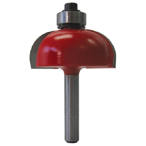 Freud Round Cove Router Bit - 1 1/2-in Dia x 2 3/16-in L - 1/2-in Carbide Height - 1/4-in Shank - Each