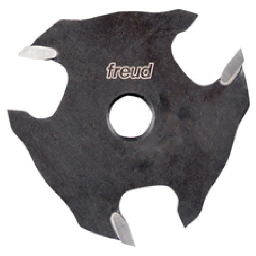 Freud 3-Wing Slot Cutter - 2-in Dia x 3/32-in H - 9/16-in D - 5/16-in Bore Dia - Carbide-Tipped - For Wood - Each