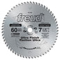 Freud Ultra-Finishing Saw Blade - 7 1/4-in Dia - 5/8-in Arbour - 60 Teeth - Chrome-Coated - Each