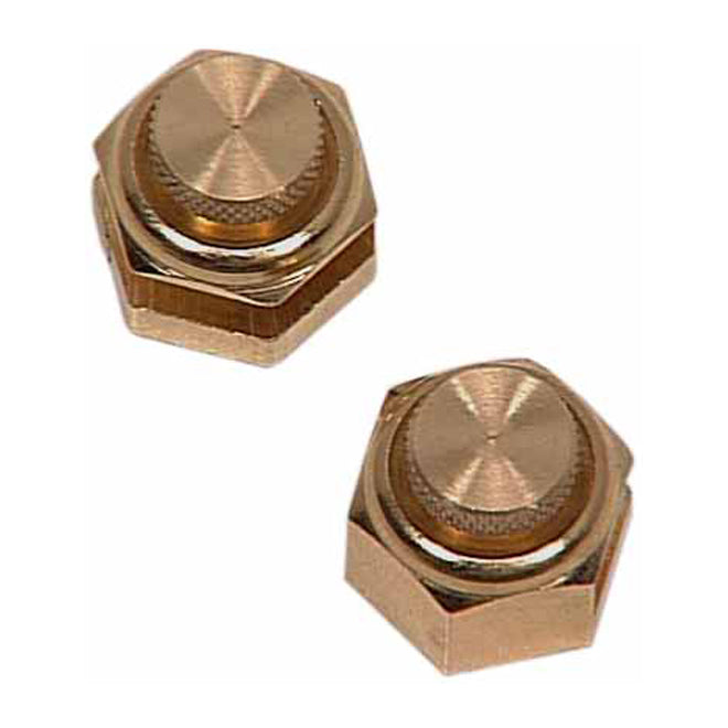 Johnson Stair Gauges - Brass - 2/Pack - Each