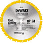 DeWalt Circular Saw Blade - Carbide - 24 Teeth - 10-in dia - Each