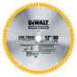 DeWalt Construction Mitre Circular Saw Blade - 12-in Dia - 80T - Carbide Teeth - Each