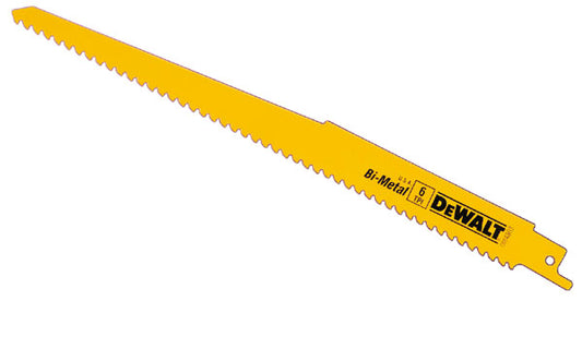 DeWalt Reciprocating Wood Saw Blades - 9-in L - 6 TPI - 5 Per Pack - Each