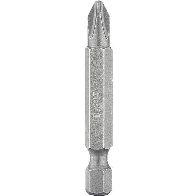 DeWalt Phillips Screwdriver Bit - Steel - 1/4-in Hex Shank - #3 2-in - Each