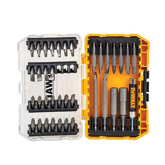 DeWalt 37-Piece Screwdriver Bit Set - Steel - Hard Protective Case - Assorted Bits - Each