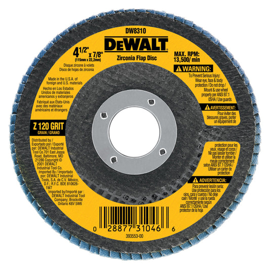 DEWALT 120-Grit High-Performance Abrasive Sandpaper - Each