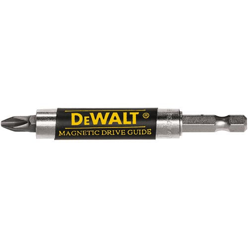 DeWalt Drill Bit - Compact Magnetic Drive Guide - 1/4-in Hex Shank - Each