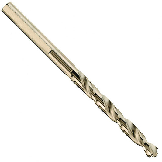 DeWALT Pilot Point Drill Bit - 7/32-in Dia x 3 3/4-in L - 135° Split Point Tip - Round Shank - Gold Ferrous Oxide - Each