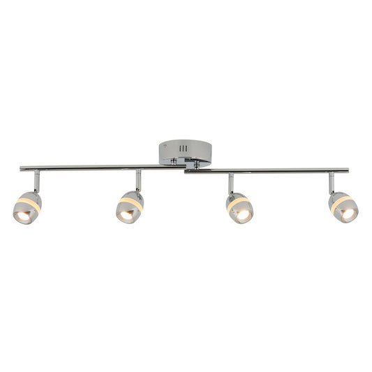 Artika Omni Track Light - 4-Light LED - 32-in - Chrome-