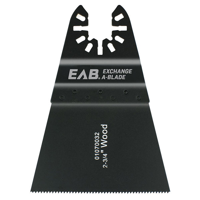 EAB Universal Oscillating Flush Cut Blade - 2 3/4-in W x 3 1/2-in L - High Carbon Steel - Suitable for Wood - Each