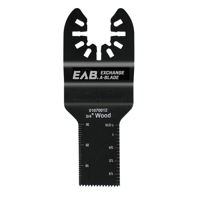 EAB Professional Flush Cut Blade for Oscillating Tool - 3/4-in W - 1 1/4-in Cutting Depth - High-Carbon Steel - Each