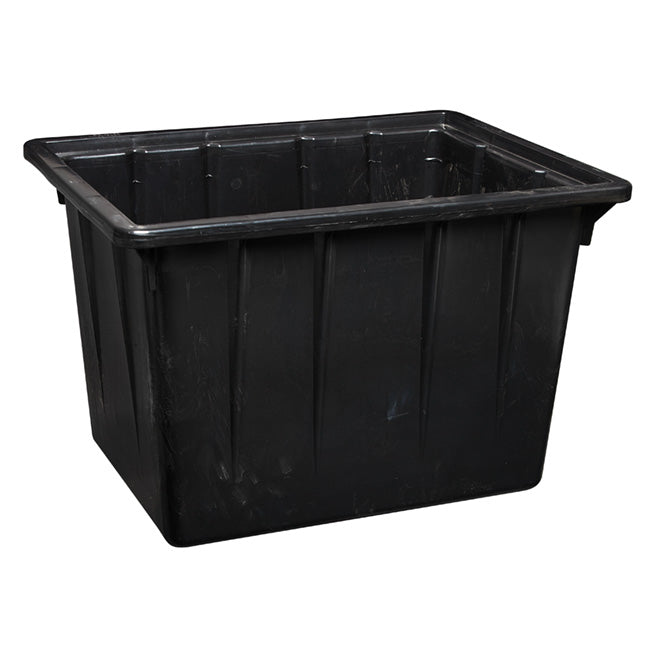 Fibro-Drain Polyethylene Plastic Retaining Basin - Black - 18-in x 18-in x 24-in - Each