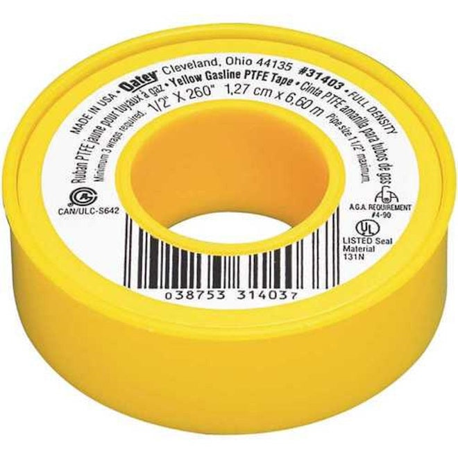 Oatey 1-Pack 1.5-in x 21.8-ft Gas Line Tape - Each