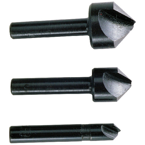 Wolfcraft Countersink Router Drill Bit - 3-Piece Set - Round Shank - Steel Alloy - Each