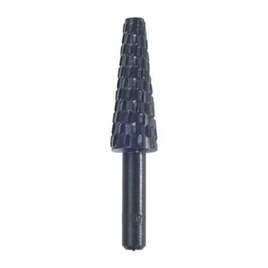 Wolfcraft Tempered Steel Conical Rotary Rasp - 5/8-in Dia x 1 3/8-in L - 1/4-in Round Shank - Black - Each